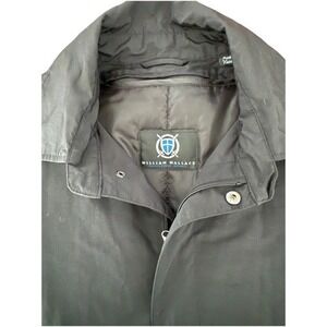 William Wallace Men's Size M Thinsulate Black Short Trench W/Removable‎ Liner